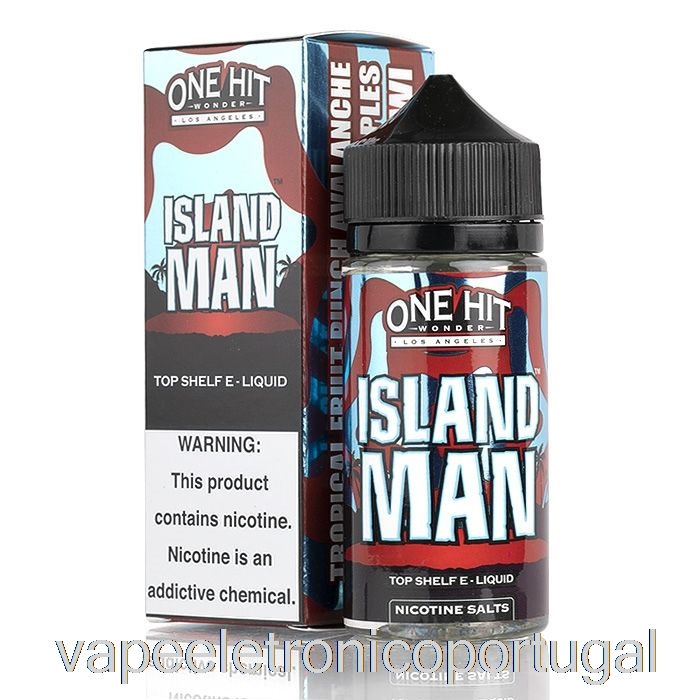 Vape Eletrônico Island Man - One Hit Wonder - 100ml 3mg